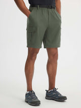 Baleaf 3-in-1 convertible ripstop hiking pants, olive green #color_Army Green