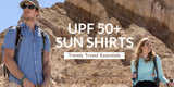 Trendy Travel Essentials: UPF 50+ Sun Shirts for Wanderlust Explorations