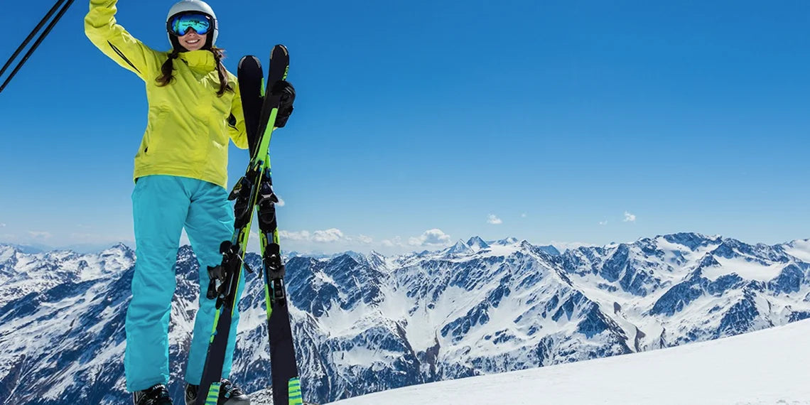 how to build the women ski outfit inspired by Olympic athletes