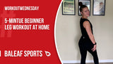 5-Minute Beginner Leg Workout At Home - Baleaf Sports