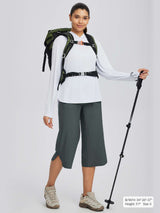 Laureate Trail UPF 50+ Wide Leg Capris