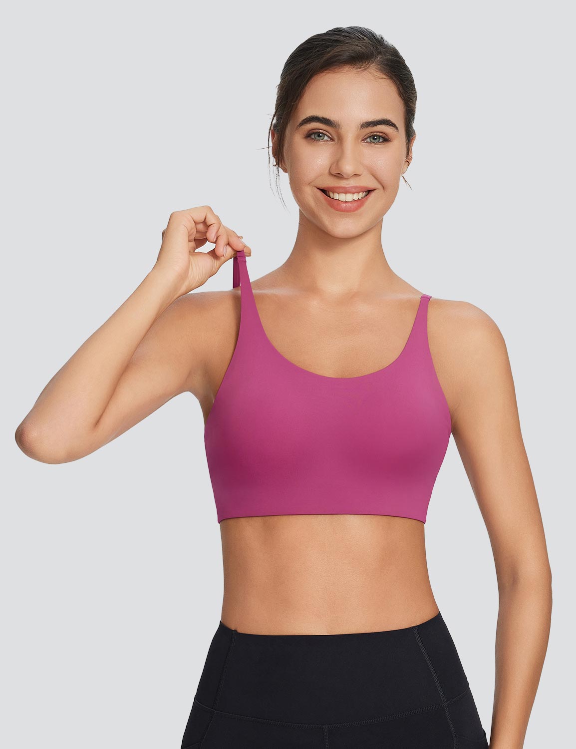 Y-back Low Strength Bra